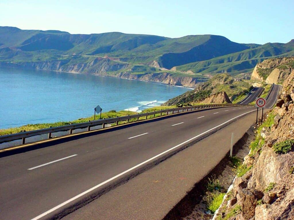 Costa y malec&oacute;n de Playas de Rosarito, Baja California